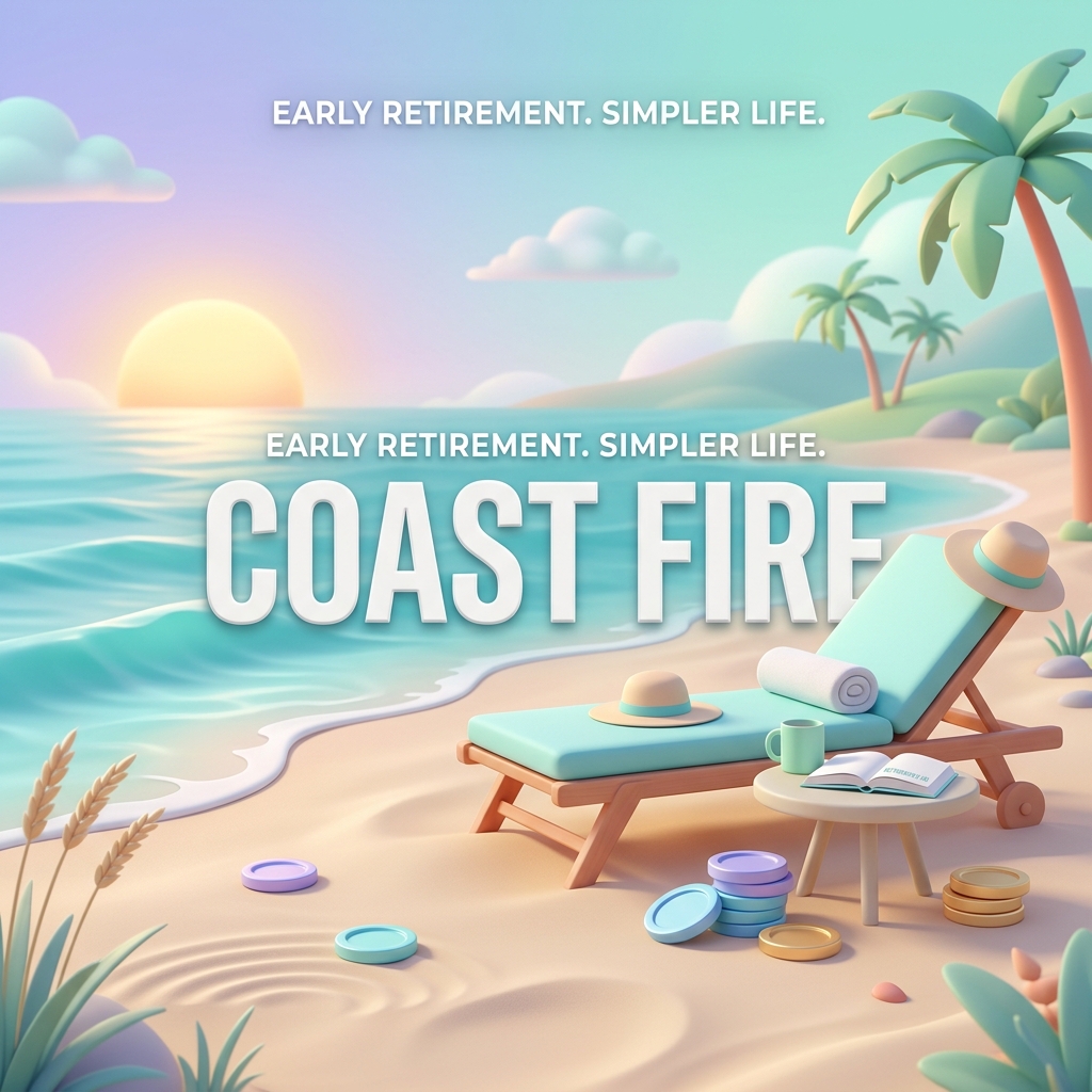 Coast FIRE in India: How to Downshift Your Career at 40
