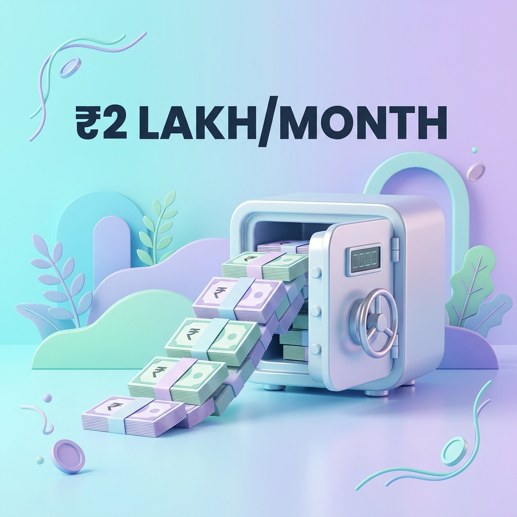 How to Generate 2 Lakhs Per Month Pension in India